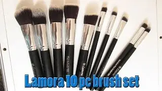 Lamora 10pc Brush set│Tamekans