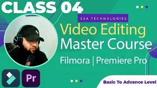 Class 4 - Basic Editing- Crop Tool & Layout- Filmora 12 - Video Editing Master Course - Urdu-Hindi