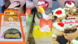 MUKBANGERS ONLY LINH ASMR || ASMR SWEET DELIGHT COMPILATION 😊