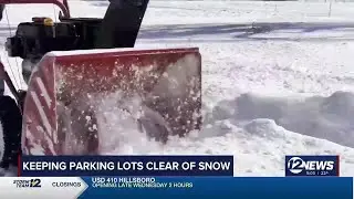 Ice, snow create double trouble for snow removal companies