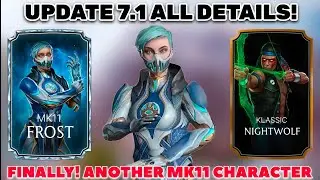 Mk Mobile Update 7.1 All Details You Need To Know! Mk11 Frost and Klassic Nightwolf