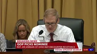 House GOP picks Jim Jordan as speaker nominee amid leadership crisis