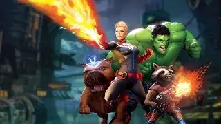 'MARVEL Powers United VR' Gameplay &ndash; Captain Marvel
