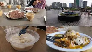 bahria town sy mazedar khany khay😋mosam enjoye kia family ky sath😇❤