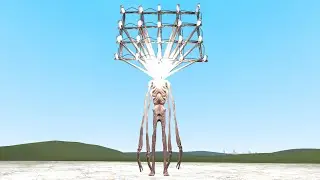 NEW INSANE LIGHT HEAD WITH 99 LIGHTS!! Garry's Mod [Siren Head Trevor Henderson] Tapliasmy Gameplay