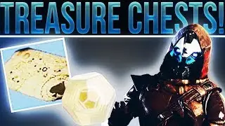Destiny 2. Cayde-6 Titan Treasure Chest Locations 12-20-2017 (Exotics & Faction Loot)