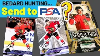 Oh boy! Is it a PSA 10? Connor Bedard Young Guns Hit! 2023-24 Upper Deck Series 2 Hobby Box