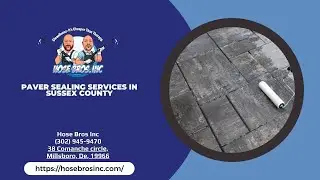 Paver Sealing Services in Sussex County | Hose Bros Inc