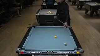 2022 European Championships - Chris Zaffarese (Mal) v Alan Bonnyman (Sco)