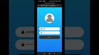 How to change password & security kee in excitel router