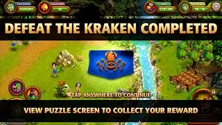 Defeat The Kraken | Virtual Villagers Origins 2 Gameplay #24