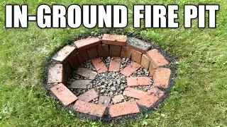 FIRE PIT FROM OLD BRICKS DIY