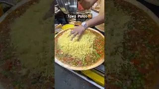 Street Style Tawa Pulao😻 | Indian Street Food #shorts