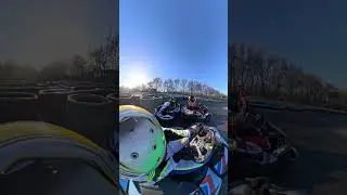 Not Ideal 😂😂😭😭 #crash #karting #fail