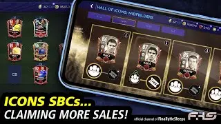 Icon Strike SBCs | Fishing Masters | FC Mobile (FIFA) Twitch Stream Ep.277 (2021-7-21)