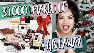 HUGE MAKEUP GIVEAWAY & WHAT I WANT FOR CHRISTMAS 2017  | Belinda Selene