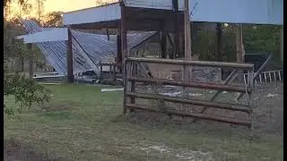 Buddy of mine on my B200R with Built 245cc taking some easy laps around our track .