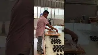 PROSES SABLON (PRINTING) sepatu Di PT. DIKOREA 🇰🇷