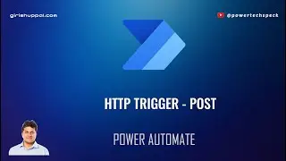 How to use HTTP trigger in Power Automate to pass data using POST request?