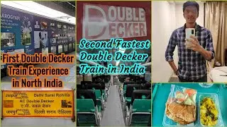 🚂JAIPUR DOUBLE DECKER EXPRESS TRAVEL VLOG!!! Jaipur to Delhi Sarai Rohilla | Ep4 | Naveen Kumar