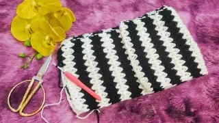 Shakerastouch is live! Crochet Muffler 🤍🖤. #crochet #muffler #trending #Shakera #shakerastouch
