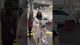 Srinidhi Shetty at Hyderabad Airport with a simple look 🤍 | #SrinidhiShetty | #Shorts | #YTShorts