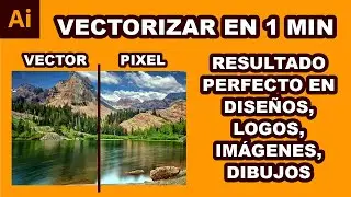 Vectorizar AUTOMÁTICAMENTE en Illustrator 2021