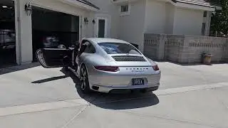 991.2 Porsche Carrera T Soul exhaust and headers installed