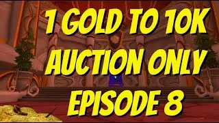 Flipping 1 Gold to 10k on the Auction House ep.8 | WOW TBC |