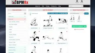 Fast Home Exercise Program (HEP) Software