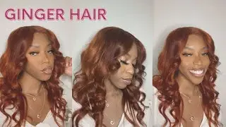 THE PERFECT GINGER HAIR COLOR | WATER COLOR METHOD | WIG TRANSFORMATION