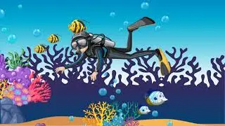 Aquarium Animation After Effect | Fish Animation | Underwater Animation | Basic 2dAnimation | Motion