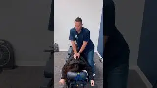 Cheerleader Back Adjustment #chiropractic #backpain #adjustment