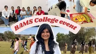 BAMS COLLEGE &ldquo;CULTURAL EVENT&rdquo;😍 ll life of Ayurveda students ll #bams #ayurveda
