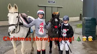 Festive fun with friends |  Come Christmas showjumping with us | Merry Christmas to all our viewers🎄