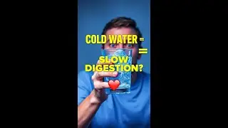 Does Drinking Cold Water Slow Down Digestion