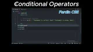 Conditional Operators in  Dart Programming language