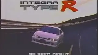 1998 Integra Honda Type-R commercial