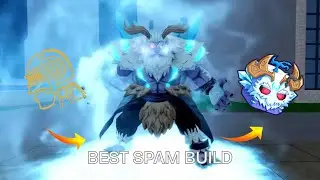 YETI + CYBORG V4 = SPAM BUILD | Blox Fruit