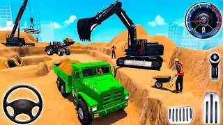  Jcb Cunstruction Simulator 3D - Real City Highway Excavator Game 2025- Android GamePlay