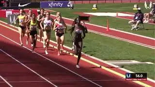 W800m - Athing Mu - Heat 1 - USATF Outdoor Championships 2022 #highlights