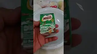 DIY Making Ice Cream with Milo Chocolate Milk #diy #icecream #satisfying