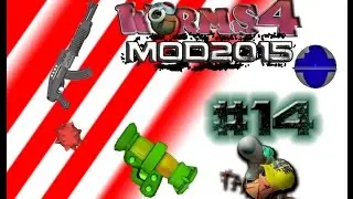 Worms 4 Mod 2015 #14 Future Match and Building Costruction Map