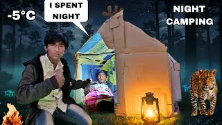 Alone surviving in jungle building a survival shelter | winter bushcraft camping | village gavala