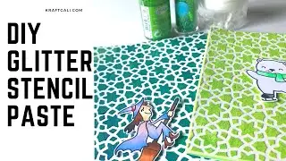 Two Minute Tip : DIY Glitter Paste