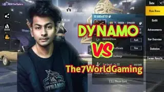 Mobile vs Emulator Gameplay।। Pubg Mobile।। DYNAMO VS The7WorldGaming।।