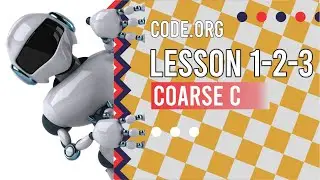 Course C Lesson 1, 2, 3 Solution Code.org Easy and Fast #code.org