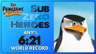 [WR] The Penguins of Madagascar: Sub Zero Heroes - Any% Speedrun in 6:21 (4:51 IGT)