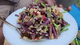 Crush Long Green Beans Recipe, Crush beans, Amazing Yard Long Beans