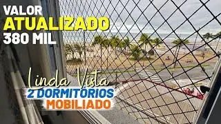 DSL190 🌅 Apto 2 dormitórios mobiliado em Praia Grande SP. @Michel Camargo - Corretor de Imóveis
